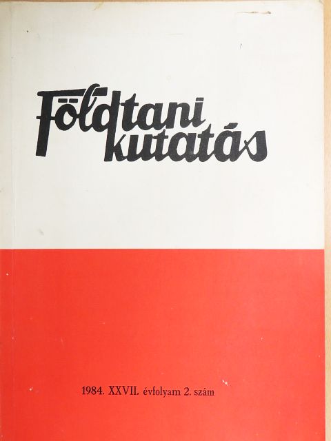 Algay Iván - Földtani Kutatás 1984/2. [antikvár]
