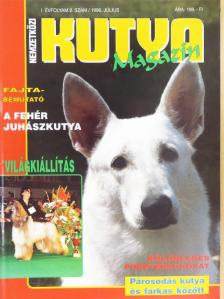 Gácsi Márta - Nemzetközi Kutya Magazin 1996. július [antikvár]