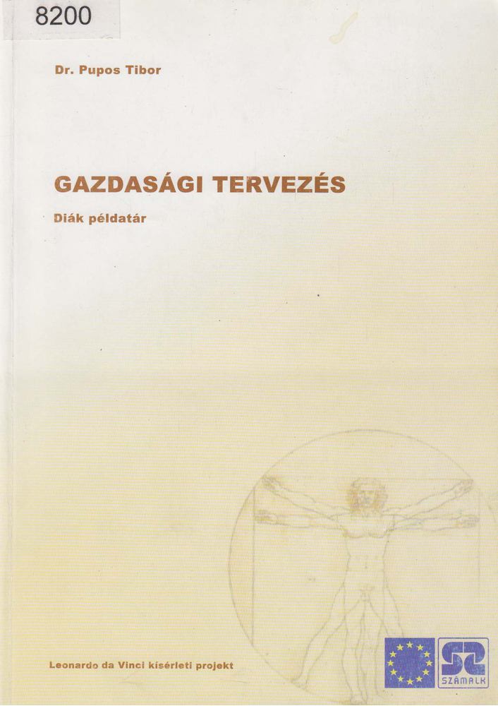 Dr. Pupos Tibor - Gazdasági tervezés [antikvár]