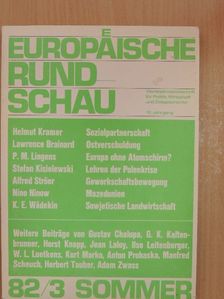 Alfred Ströer - Europäische Rundschau 82/3 Sommer  [antikvár]