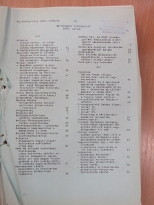 MTI magyar dokumentáció 1991. (nem teljes évfolyam) [antikvár]