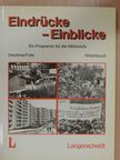 Dieter Föhr - Eindrücke - Einblicke - Arbeitsbuch [antikvár]