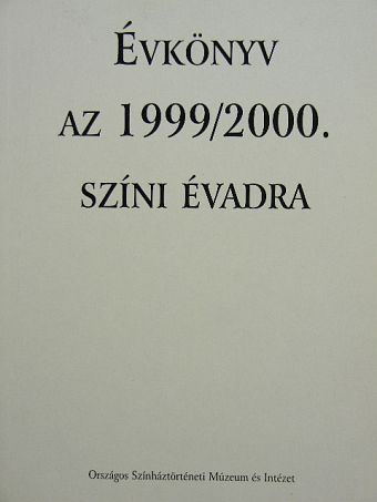 Évköny az 1999/2000. színi évadra [antikvár]