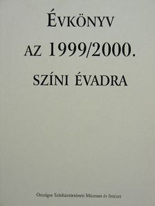 Évköny az 1999/2000. színi évadra [antikvár]