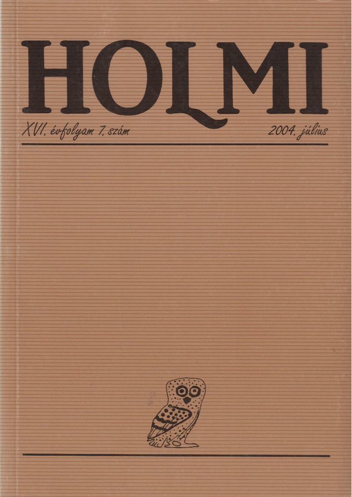 Réz Pál - Holmi 2004. július [antikvár]