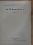 Dr. L. Gallé - Acta Biologica Tomus XVI. Fasciculi 3-4. [antikvár]