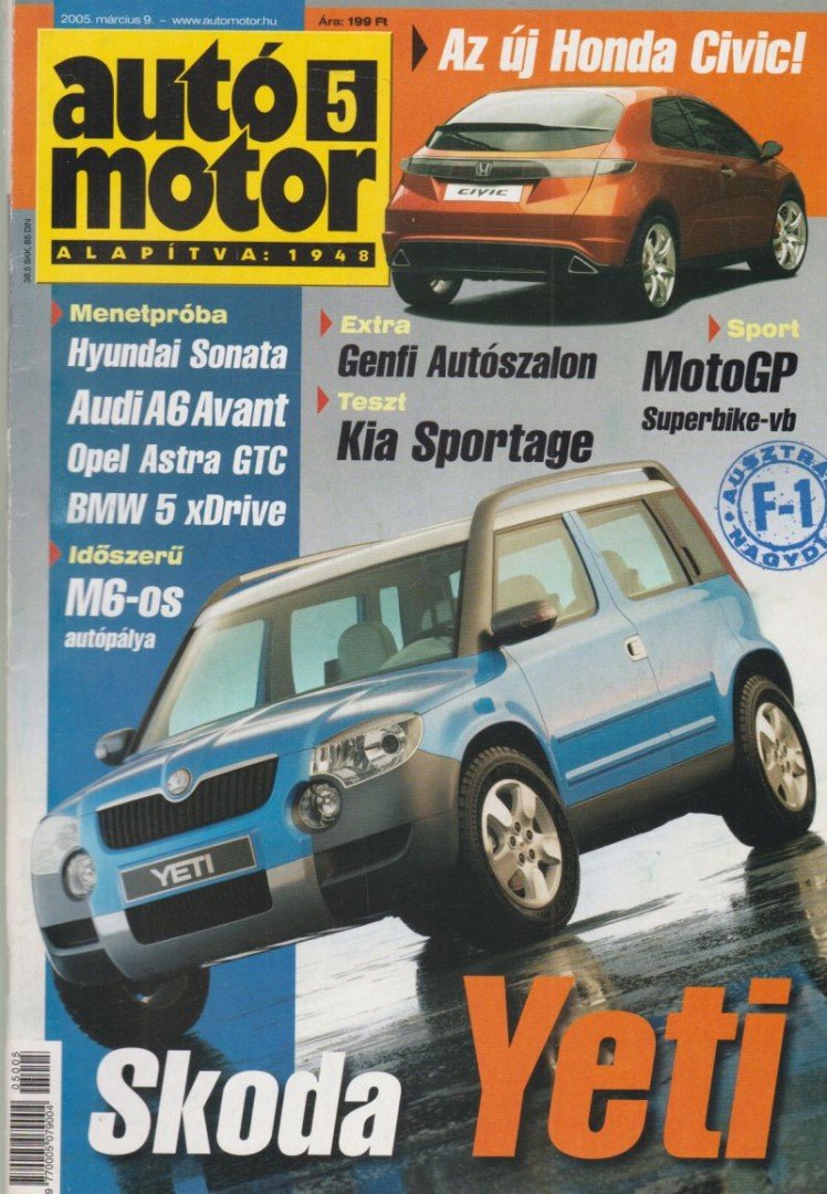 Szabó Róbert - Autó-Motor 2005. március 9. [antikvár]