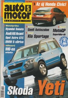 Szabó Róbert - Autó-Motor 2005. március 9. [antikvár]
