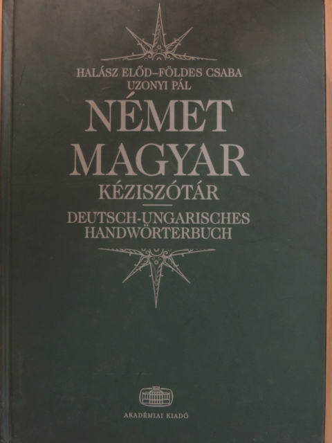 Földes Csaba - Német-magyar kéziszótár [antikvár]