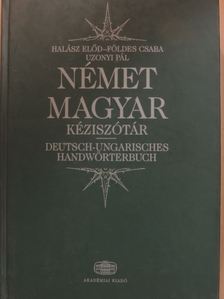 Földes Csaba - Német-magyar kéziszótár [antikvár]