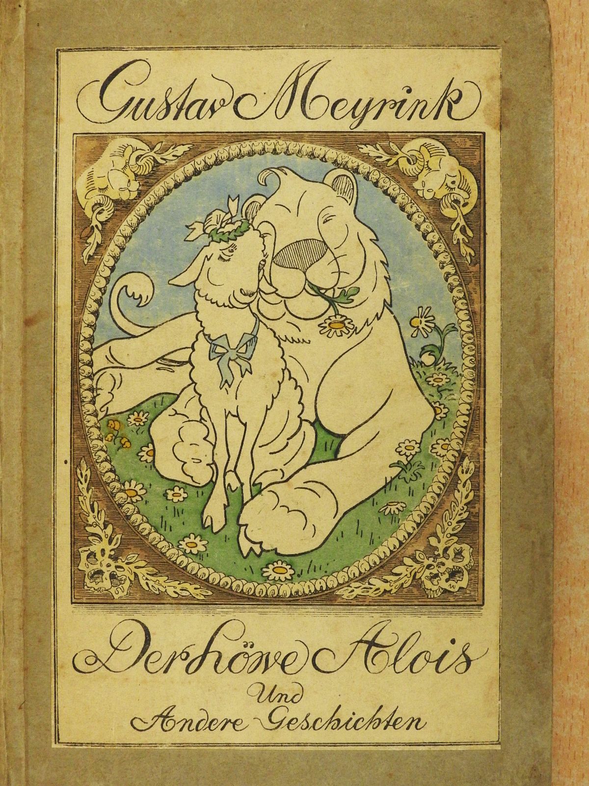 Gustav Meyrink - Der Löwe Alois und andere Geschichten (gótbetűs) [antikvár]