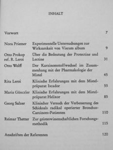 Nora Priemer - Die Mistel in der Krebsbehandlung [antikvár]