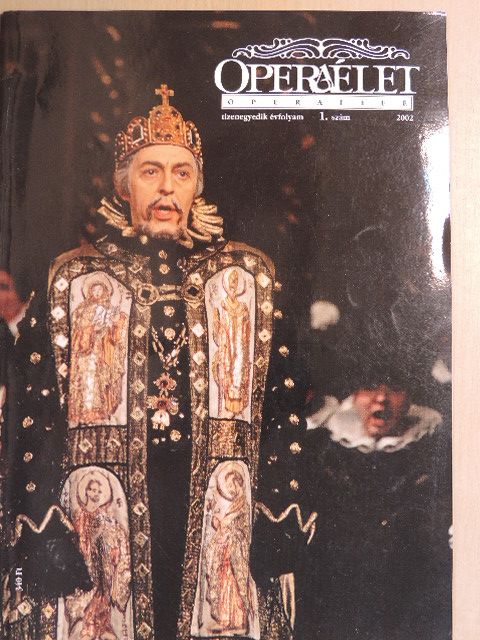 Bátki Fazekas Zoltán - Operaélet 2002/1. [antikvár]