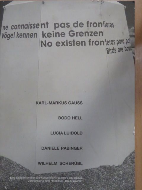 Bodo Hell - Kulturverein Schloß Goldegg - Sondernummer 1995 [antikvár]