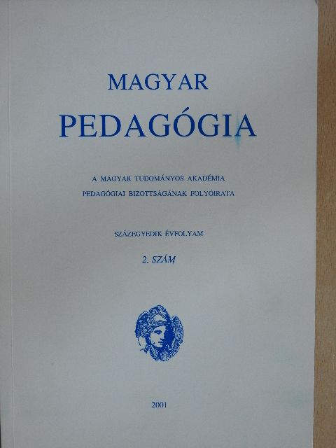Boreczky Ágnes - Magyar pedagógia 2001/2. [antikvár]