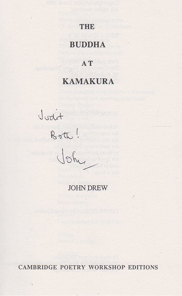 John Drew - The Buddha at Kamakura (dedikált) [antikvár]
