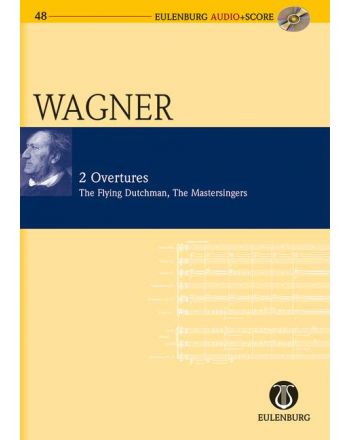 Richard Wagner - 2 OUVERTURES FOR ORCHESTRA POCKET SCORE + CD (EGON VOSS)