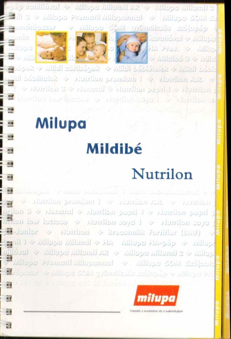 Milupa - Mildibé - Nutrilon [antikvár]
