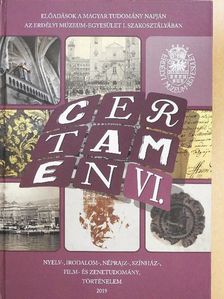 Dr. Balázs Lajos - Certamen VI. [antikvár]