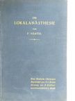 Dr. Med. Fritz Härtel - Die Lokalanästhesie [antikvár]