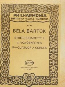 Bartók Béla - Béla Bartók II. vonósnégyes [antikvár]