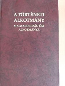 A történeti alkotmány [antikvár]