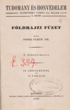 Fodor Ferenc Dr. - Földrajzi füzet [antikvár]