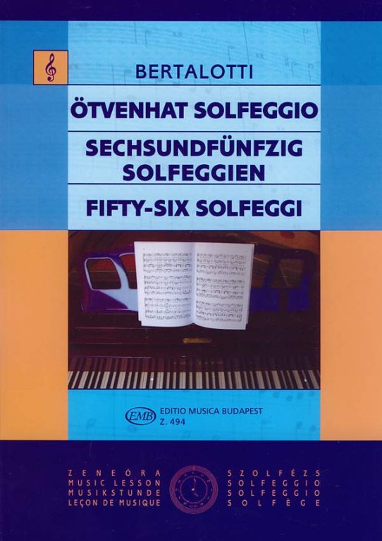 BERTALOTTI - ÖTVENHAT SOLFEGGIO