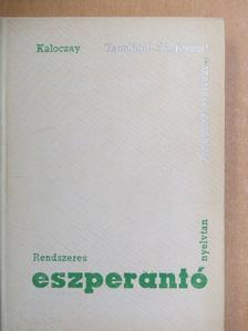 Kalocsay Kálmán - Rendszeres eszperantó nyelvtan [antikvár]