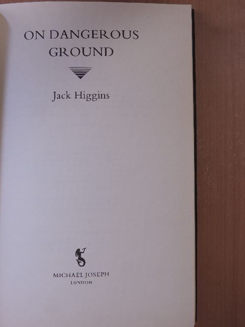 Jack Higgins - On Dangerous Ground [antikvár]