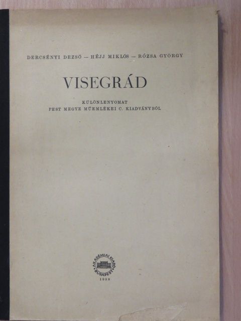 Dercsényi Dezső - Visegrád [antikvár]