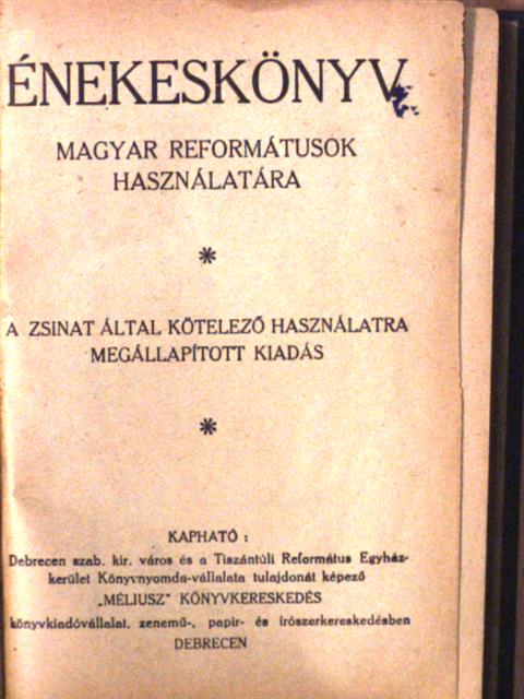 Énekeskönyv [antikvár]