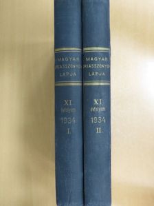 Dr. Völgyesi Ferenc - Magyar Uriasszonyok Lapja 1934. (nem teljes évfolyam) I-II. [antikvár]
