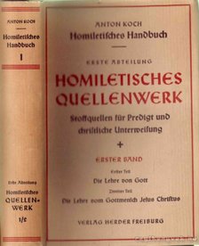 Koch, Anton - Homiletisches quellenwerk [antikvár]