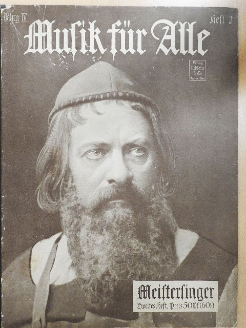 Dr. Erich Urban - Die Meistersinger von Nürnberg (gótbetűs) [antikvár]