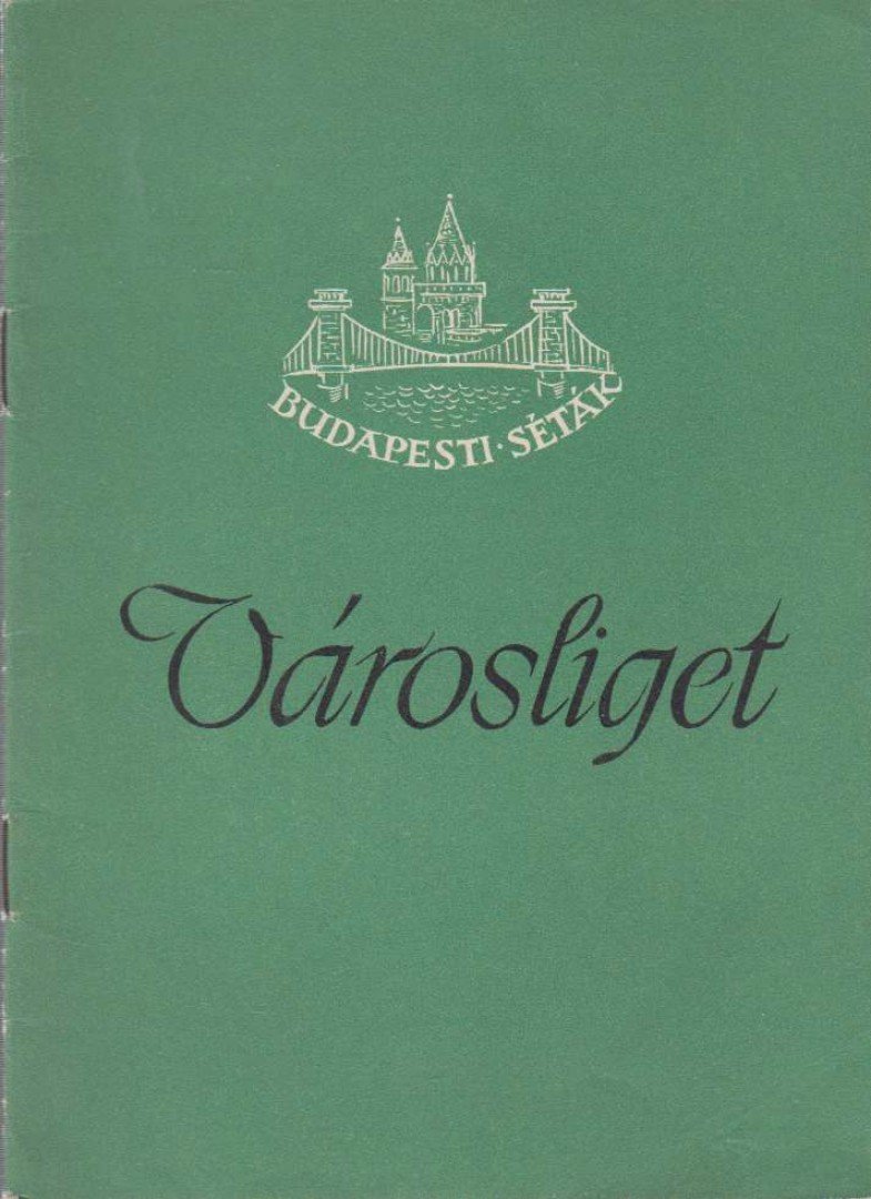 Csengeryné Nagy Zsuzsa - Városliget [antikvár]
