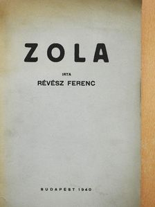 Révész Ferenc - Zola [antikvár]