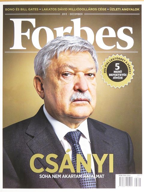 Budavári Dóra - Forbes 2013. december [antikvár]