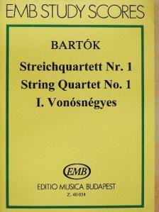 Bartók Béla - Bartók I. Vonósnégyes [antikvár]