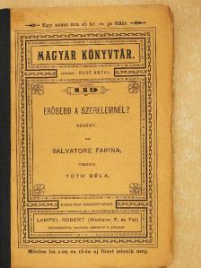 Salvatore Farina - Erősebb a szerelemnél? [antikvár]