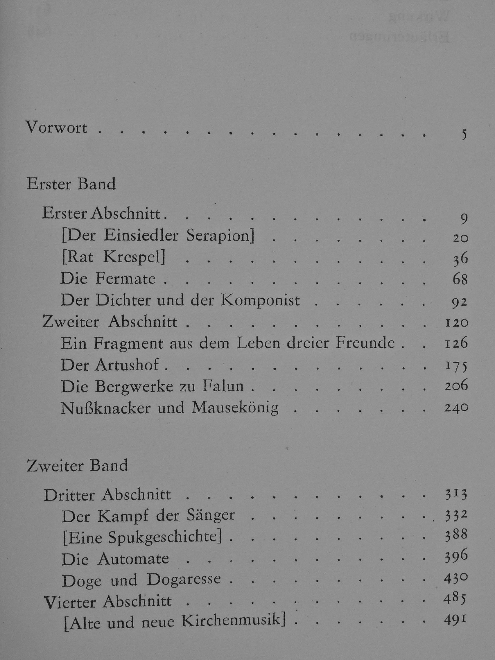 E. T. A. Hoffman - Die Serapionsbrüder I-II. [antikvár]
