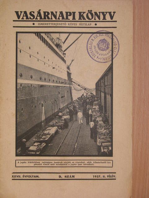 Vasárnapi Könyv 1937. II/9. [antikvár]