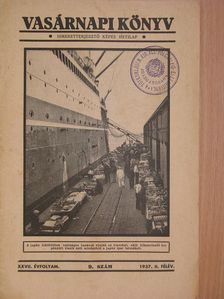 Vasárnapi Könyv 1937. II/9. [antikvár]