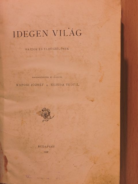Csehov Antal - Idegen világ [antikvár]