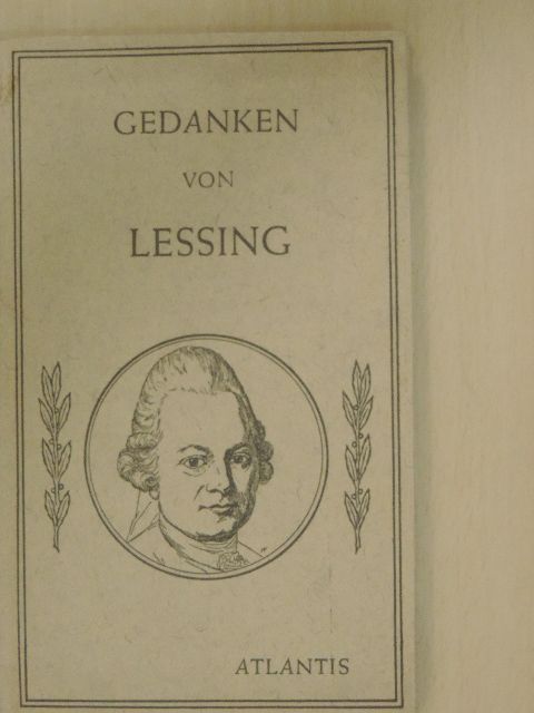 Lessing - Gedanken von Lessing [antikvár]