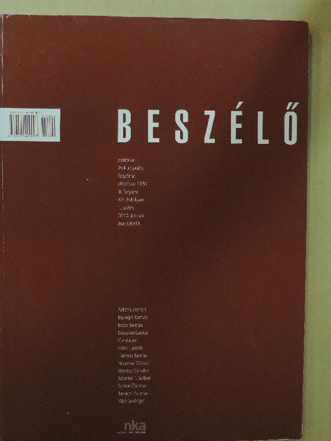 Demszky Gábor - Beszélő 2010. január [antikvár]