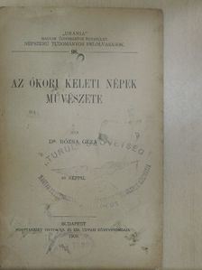 Dr. Rózsa Géza - Az ókori keleti népek művészete - Kísérő füzet [antikvár]