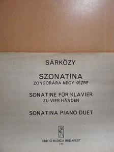 Sárközy István - Szonatina zongorára négy kézre [antikvár]