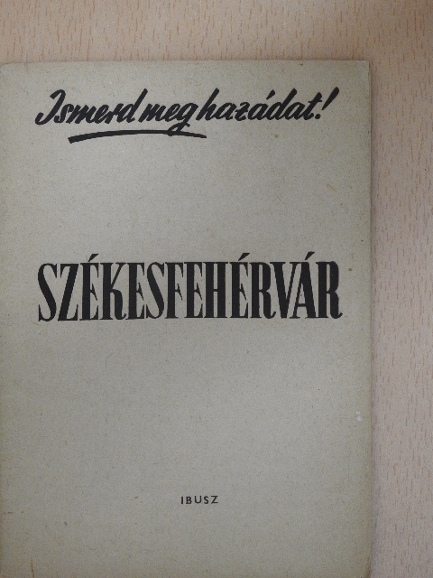 Székesfehérvár [antikvár]