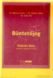 Belovics Ervin dr., Sinku Pál dr., Molnár Gábor dr. - Büntetőjog [antikvár]